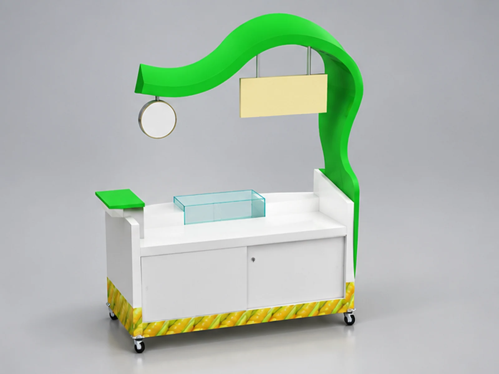 Hot Dog Cart product design 11 for mall hot food cart