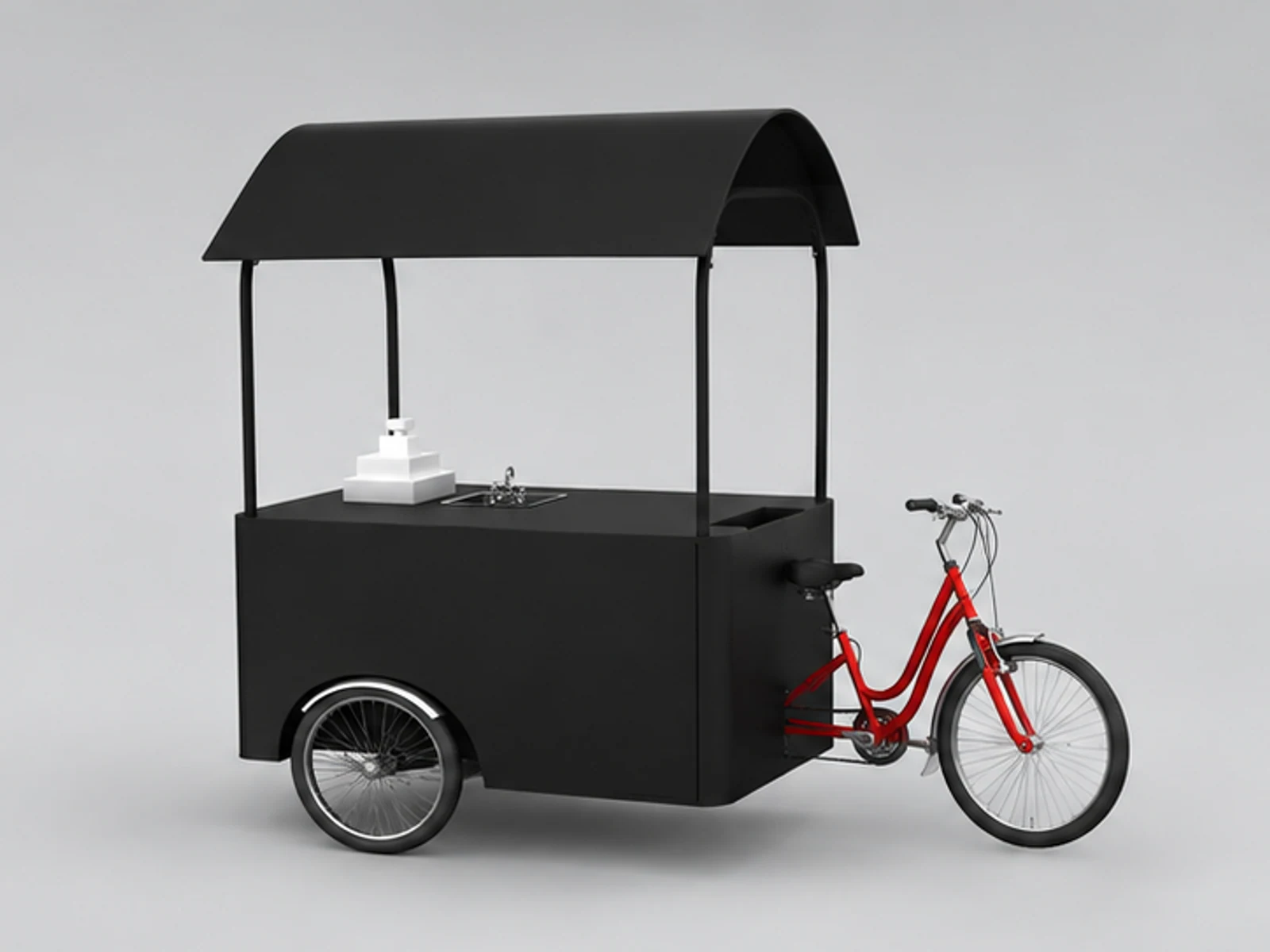 Juice Cart product design 10 for mall juice cart