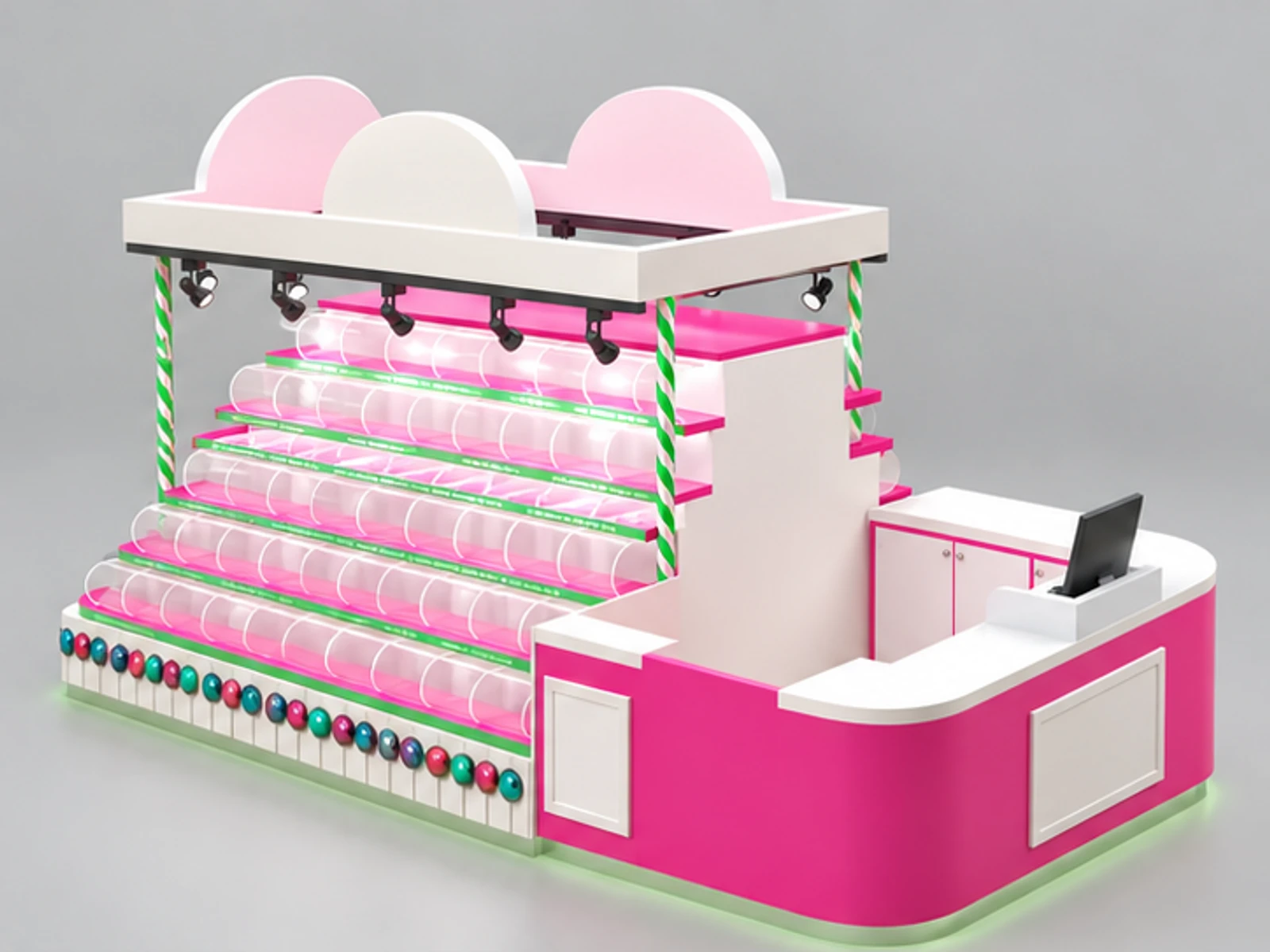 Candy Kiosk product design 10 for pick-and-mix candy bar