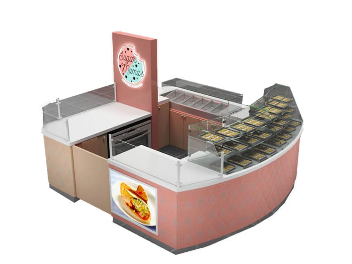 Cupcake Kiosk product design 10 for cupcake gift booth