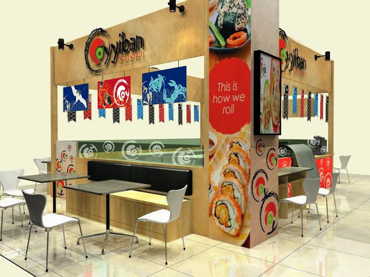 Sushi Kiosk product design 10 for grab-and-go sushi counter