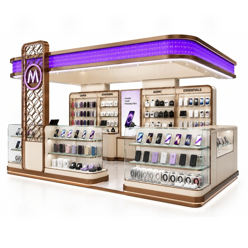 Island Mobile Phone Kiosk Manufacturer product view 7