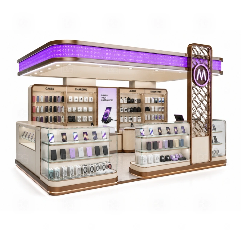Island Mobile Phone Kiosk Manufacturer product view 8