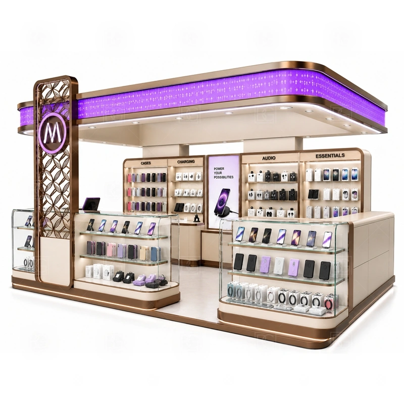 Island Mobile Phone Kiosk Manufacturer product view 9