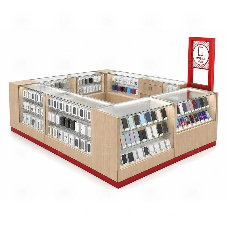 Repair Service Retail Phone Kiosk for Retail Business service area for device intake, repair consultation, testing, payment, pickup, and accessory recommendation shown in the repair service retail phone kiosk for retail business product photos; the kiosk can follow repair service counter, device handoff area, and lockable tool storage