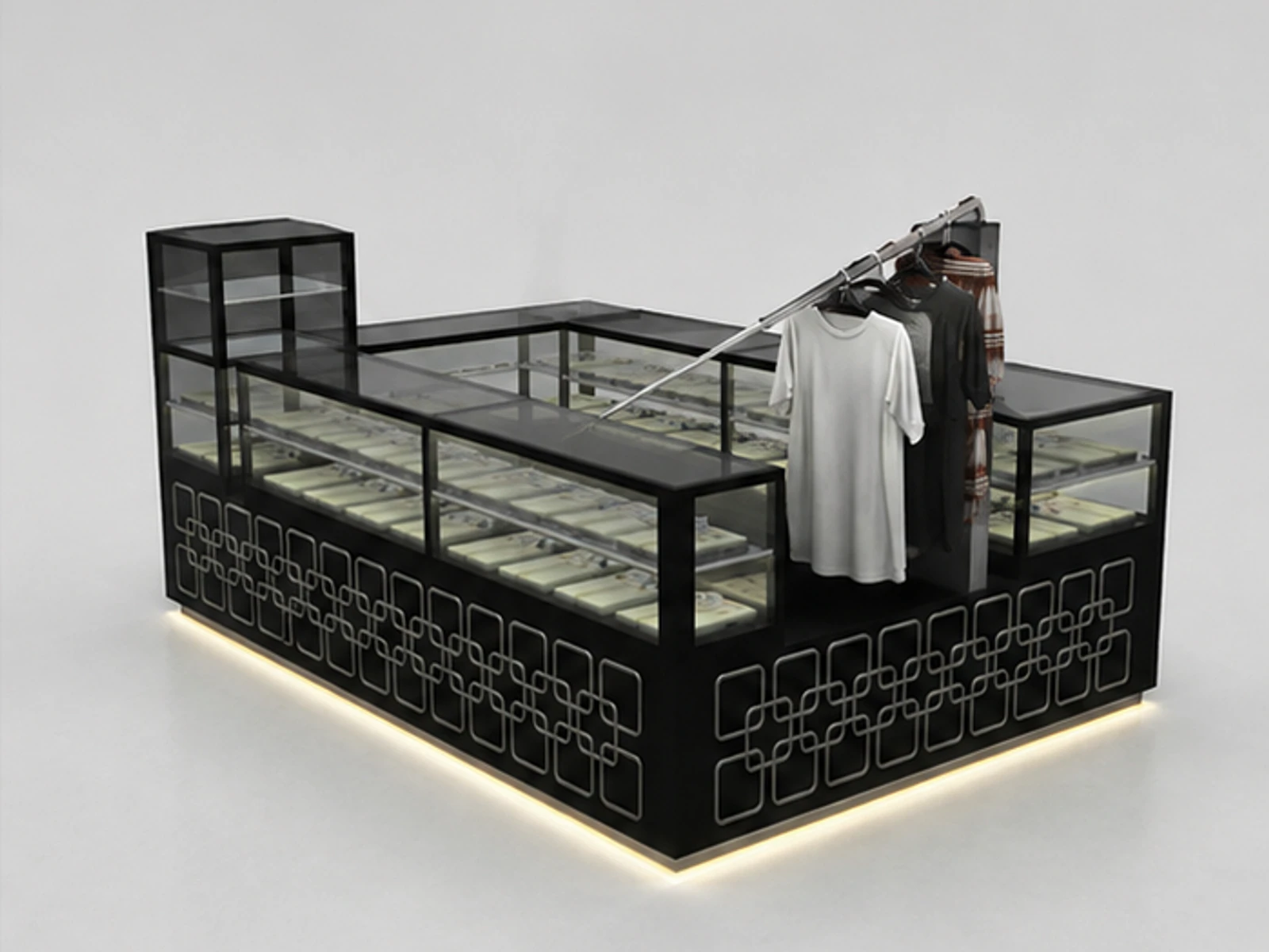 Clothing Kiosk product design 10 for clothing pop-up kiosk