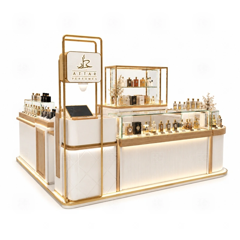 Arabic Perfume Fragrance Display Stand Manufacturer with premium black and gold presentation shown in the arabic perfume fragrance display stand manufacturer product photos for fragrance and perfume retail